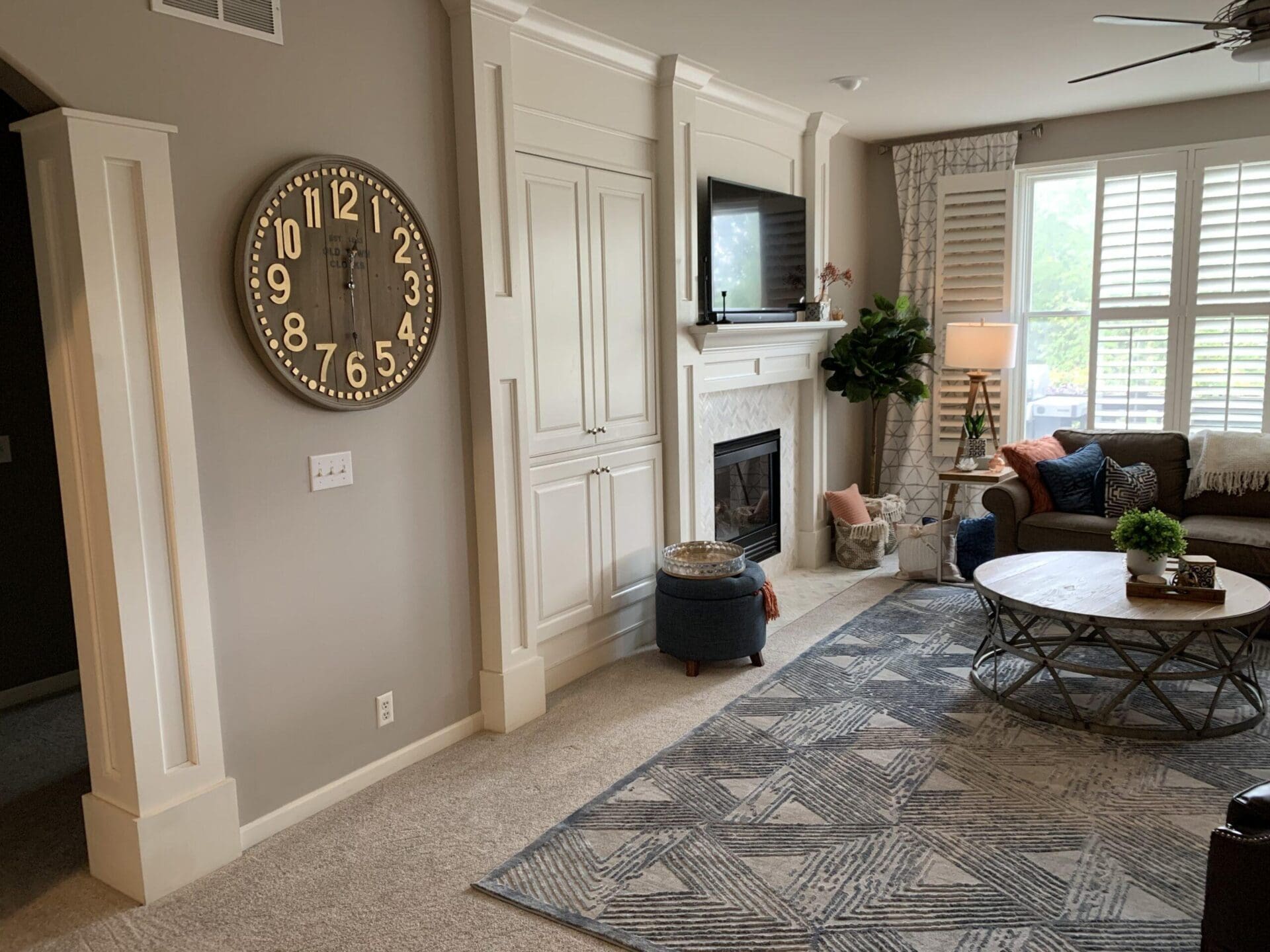 Fresh and Updated Family Room