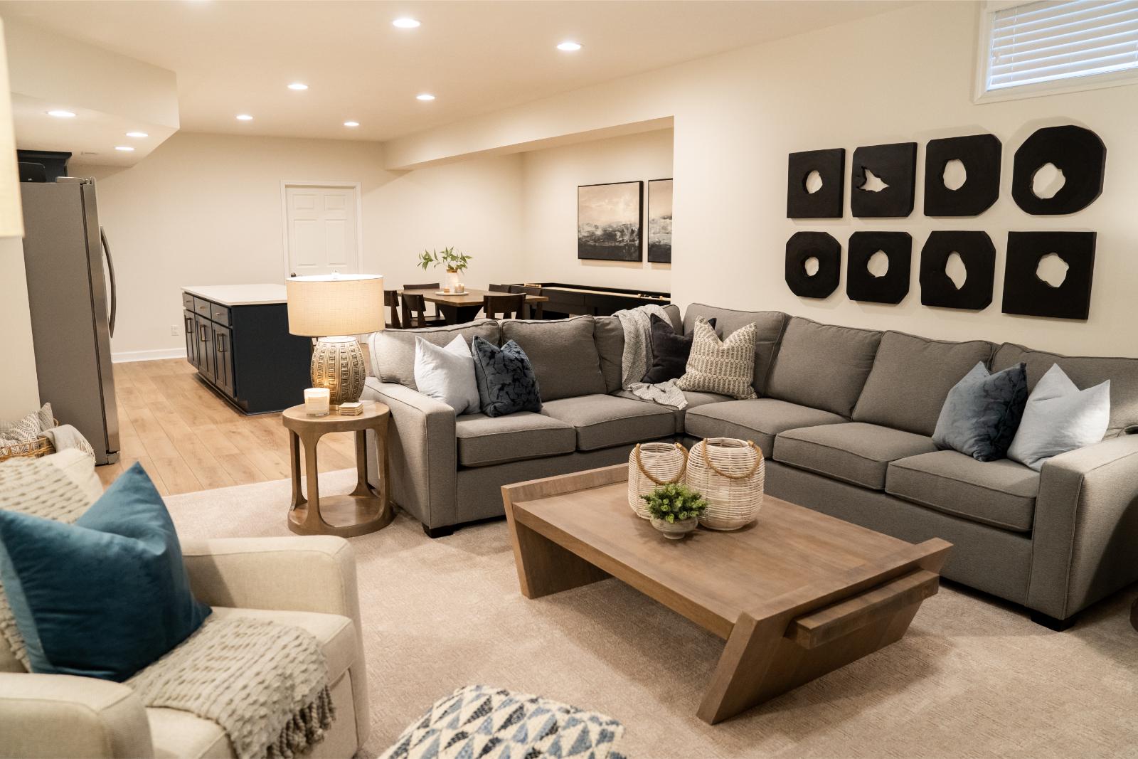 Basement Remodel - Fluff Interior Design